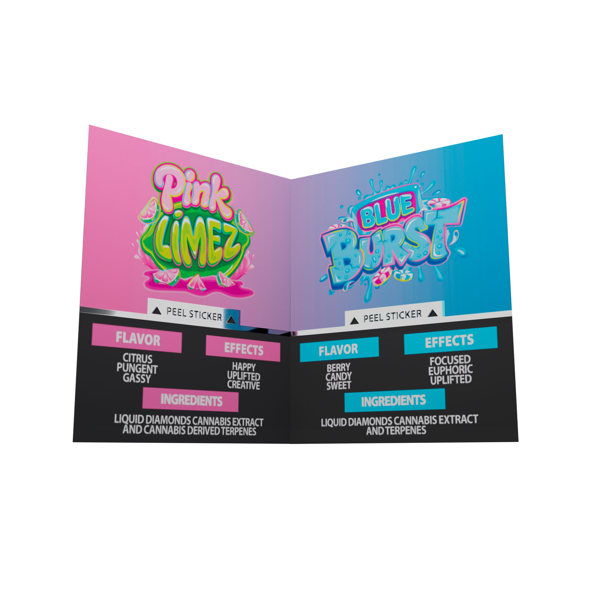 Pink Limez x Blue Burst
